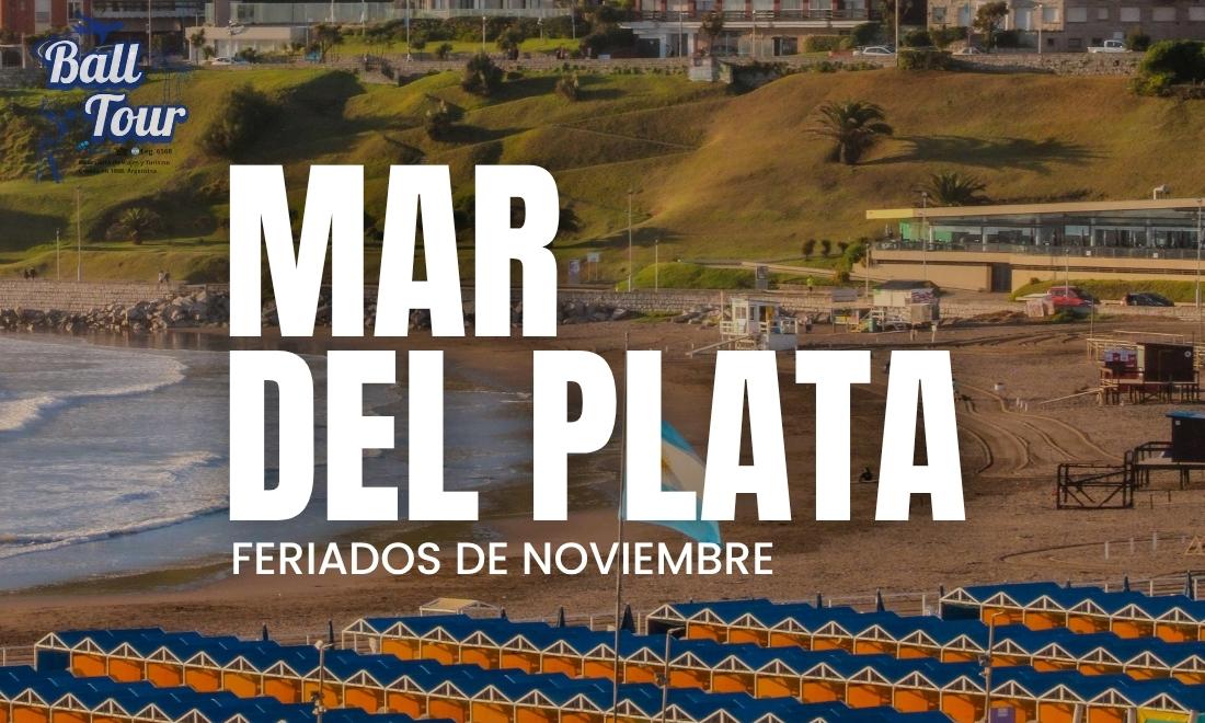 MAR DEL PLATA - FERIADOS NOVIEMBRE
