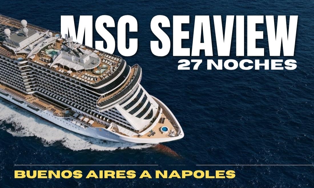 CRUCERO MSC BUENOS AIRES  A NAPOLES