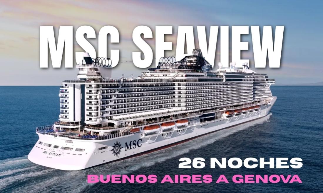 CRUCERO MSC BUENOS AIRES  A GENOVA