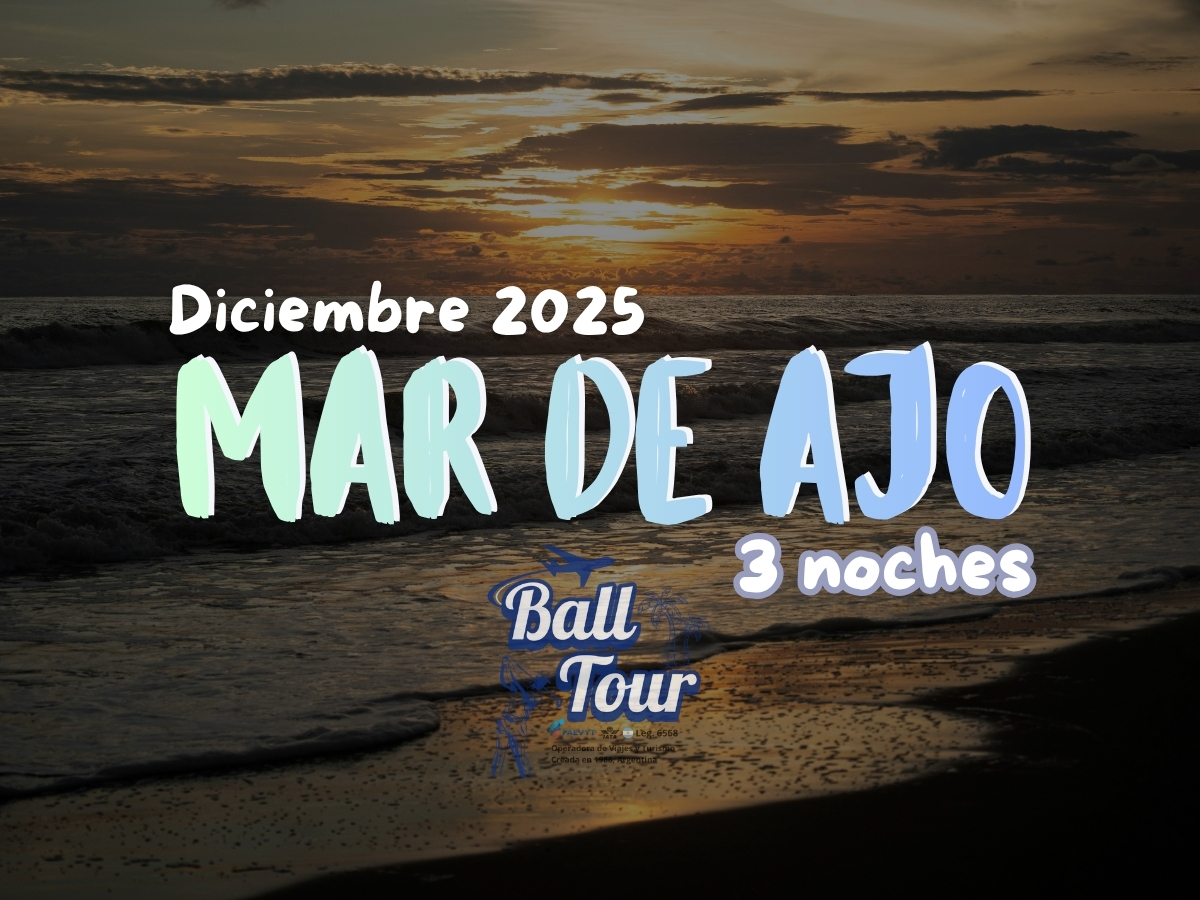 MAR DE AJO - DICIEMBRE 2025